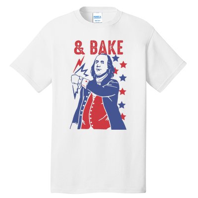 Shake And Bake Funny Couple Matching 4th of July Bake Tall T-Shirt