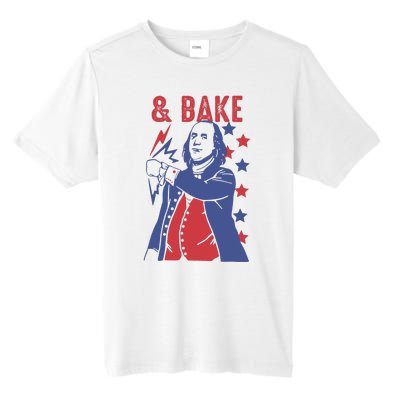 Shake And Bake Funny Couple Matching 4th of July Bake Tall Fusion ChromaSoft Performance T-Shirt