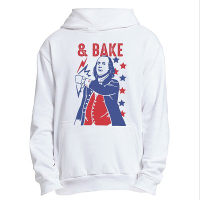 Shake And Bake Funny Couple Matching 4th of July Bake Urban Pullover Hoodie