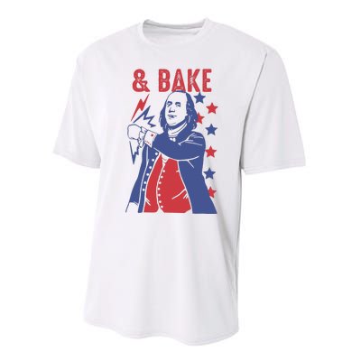 Shake And Bake Funny Couple Matching 4th of July Bake Performance Sprint T-Shirt