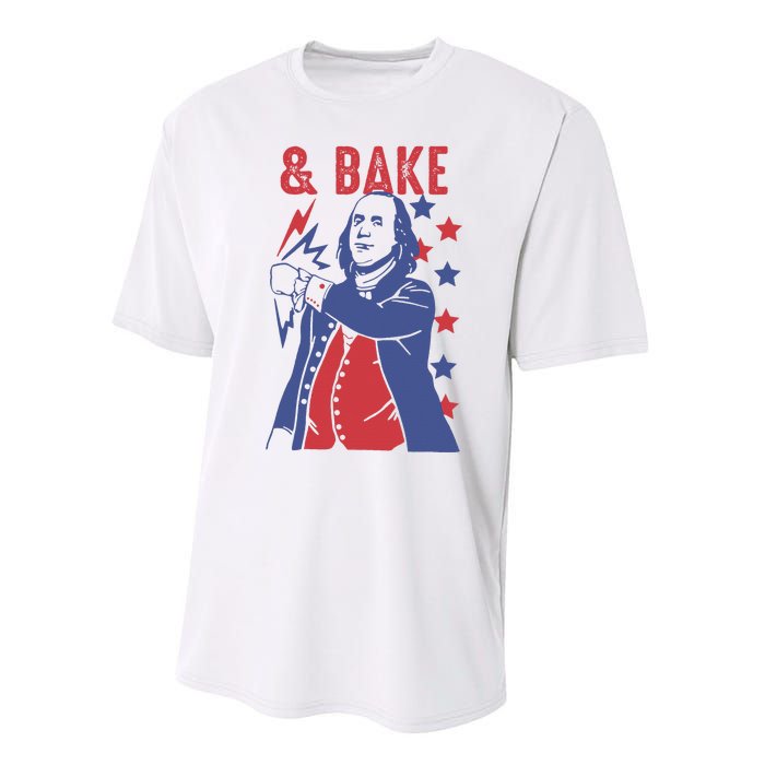 Shake And Bake Funny Couple Matching 4th of July Bake Performance Sprint T-Shirt