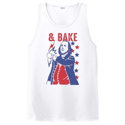 Shake And Bake Funny Couple Matching 4th of July Bake PosiCharge Competitor Tank