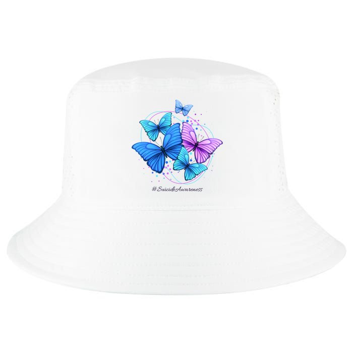Suicide Awareness Butterfly Cool Comfort Performance Bucket Hat