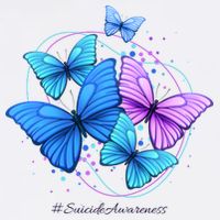 Suicide Awareness Butterfly Cool Comfort Performance Bucket Hat