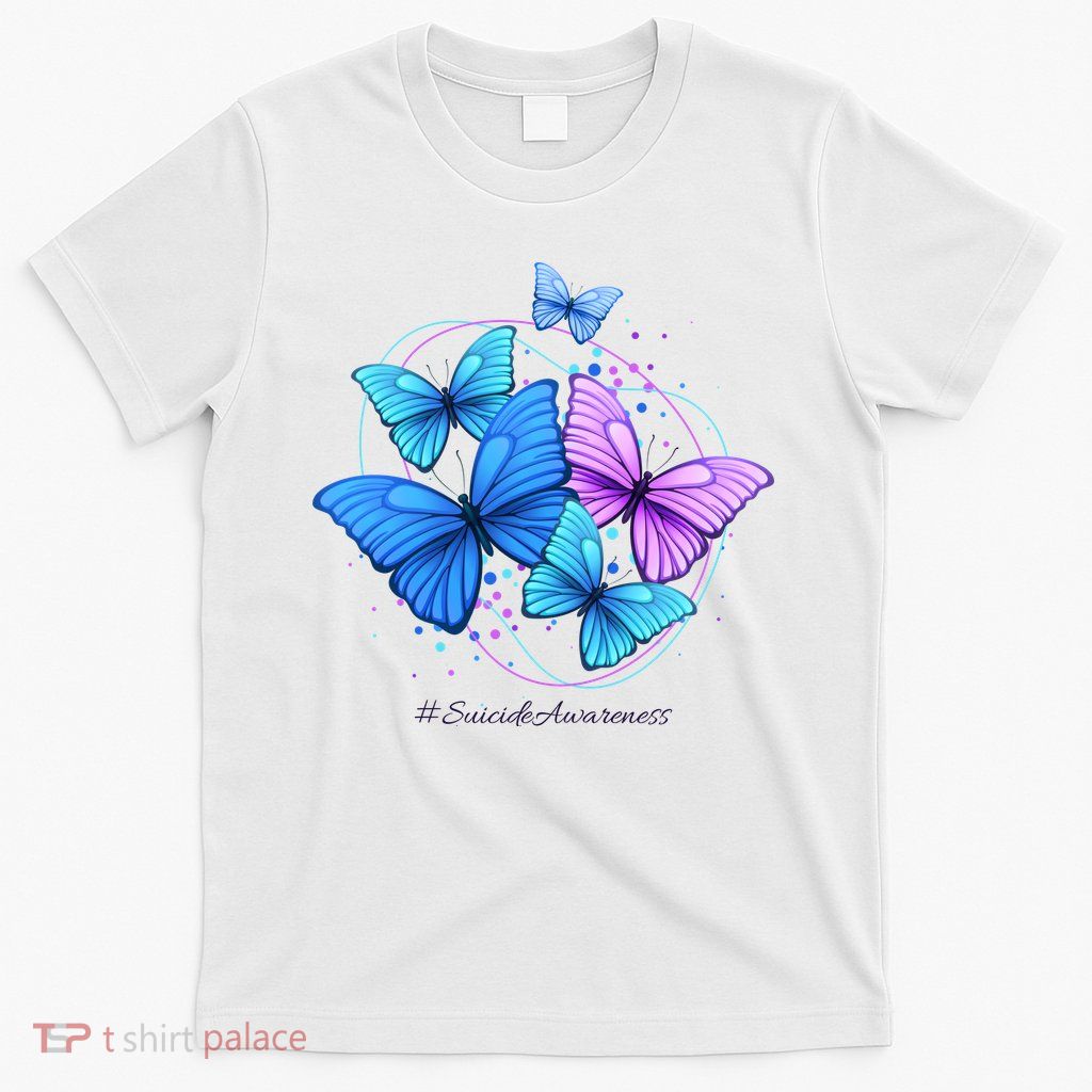 Suicide Awareness Butterfly T-Shirt