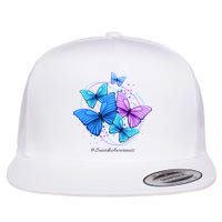 Suicide Awareness Butterfly Flatbill Hat