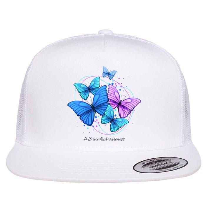 Suicide Awareness Butterfly Flatbill Hat