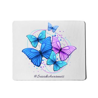 Suicide Awareness Butterfly Mousepad