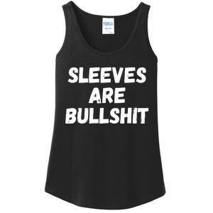 Sleeves Are Bullshit Claire Max Ladies Essential Tank