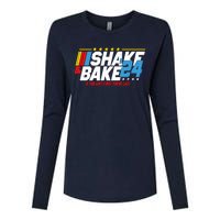 Shake And Bake If You Aint First Youre Last Womens Cotton Relaxed Long Sleeve T-Shirt