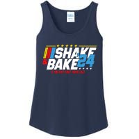 Shake And Bake If You Aint First Youre Last Ladies Essential Tank