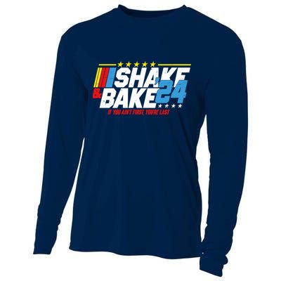 Shake And Bake If You Aint First Youre Last Cooling Performance Long Sleeve Crew