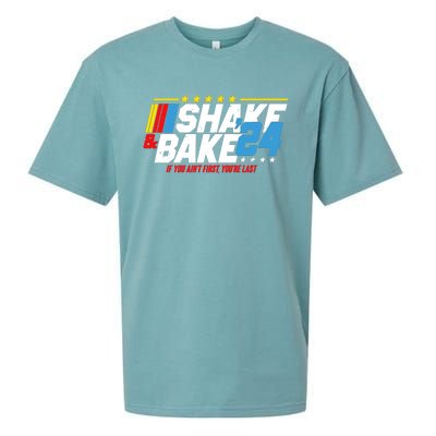 Shake And Bake If You Aint First Youre Last Sueded Cloud Jersey T-Shirt