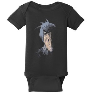 Shoebill African Bird Aztec Mayan Bird Lover Cool Baby Bodysuit