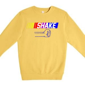 Shake And Bake Funny Family Lover Dad Daughter Son Matching Premium Crewneck Sweatshirt