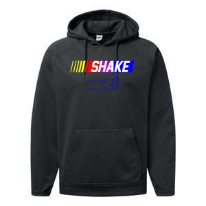 Shake And Bake Funny Family Lover Dad Daughter Son Matching Performance Fleece Hoodie