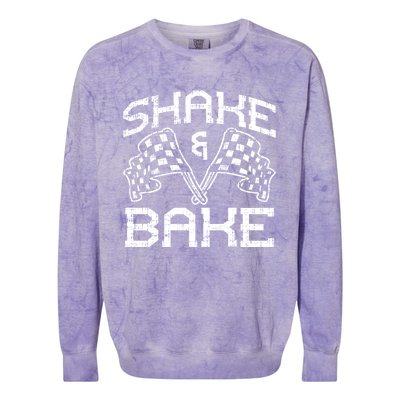 Shake And Bake For Funny Racing Cool Gift Colorblast Crewneck Sweatshirt