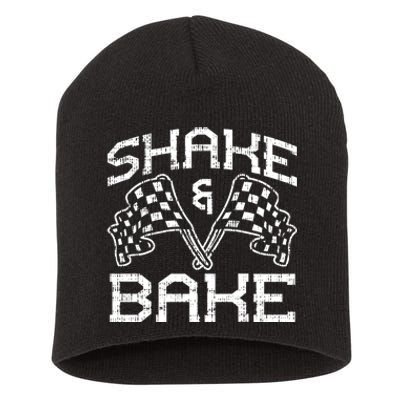 Shake And Bake For Funny Racing Cool Gift Short Acrylic Beanie