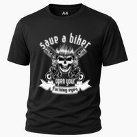 Save A Biker Open Your Fucking Eyes For Motorcycle Lovers Performance Shirt
