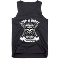 Save A Biker Open Your Fucking Eyes For Motorcycle Lovers Tank Top