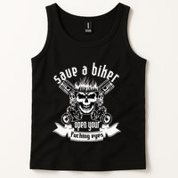 Save A Biker Open Your Fucking Eyes For Motorcycle Lovers Tank Top