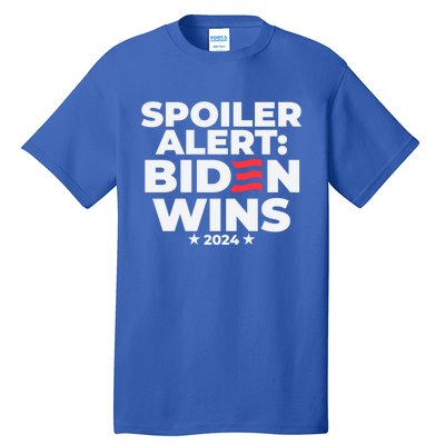 Spoiler Alert Biden Wins 2024 Presidential Election Gift Tall T-Shirt