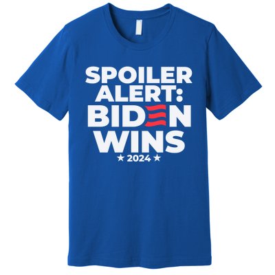 Spoiler Alert Biden Wins 2024 Presidential Election Gift Premium T-Shirt