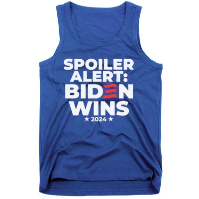 Spoiler Alert Biden Wins 2024 Presidential Election Gift Tank Top