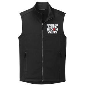 Spoiler Alert Biden Wins 2024 Presidential Election Gift Collective Smooth Fleece Vest