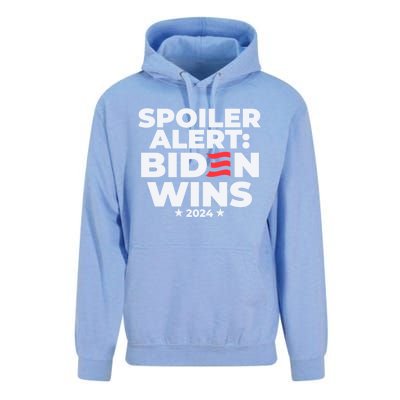 Spoiler Alert Biden Wins 2024 Presidential Election Gift Unisex Surf Hoodie