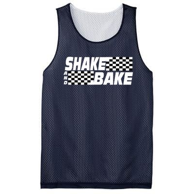 Shake And Bake Funny Family Matching Lover Dad Daughter Son Mesh Reversible Basketball Jersey Tank