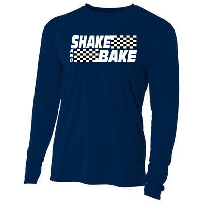 Shake And Bake Funny Family Matching Lover Dad Daughter Son Cooling Performance Long Sleeve Crew