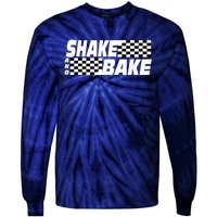 Shake And Bake Funny Family Matching Lover Dad Daughter Son Tie-Dye Long Sleeve Shirt