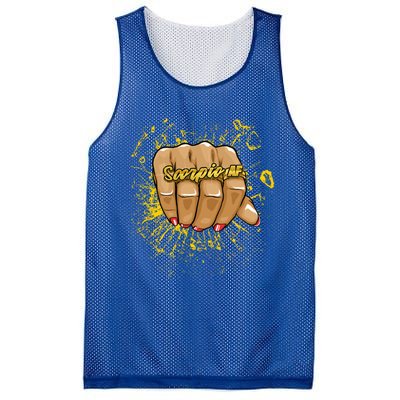 Scorpio Af Birthday Astrology Ring Zodiac Scorpio Cool Gift Mesh Reversible Basketball Jersey Tank