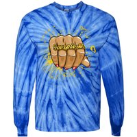 Scorpio Af Birthday Astrology Ring Zodiac Scorpio Cool Gift Tie-Dye Long Sleeve Shirt