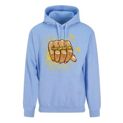 Scorpio Af Birthday Astrology Ring Zodiac Scorpio Cool Gift Unisex Surf Hoodie