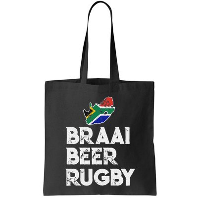 South African Braai Beer Rugby Flag Patriotic Bag