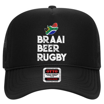 South African Braai Beer Rugby Flag Patriotic Trucker Hat
