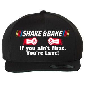 Shake And Bake Funny Family Matching Lover Dad Daughter Son Wool Snapback Cap