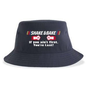 Shake And Bake Funny Family Matching Lover Dad Daughter Son Sustainable Bucket Hat