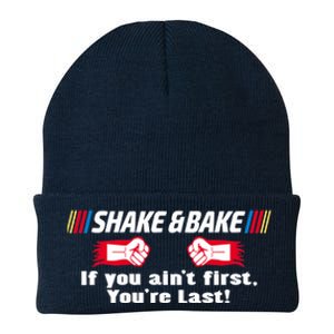 Shake And Bake Funny Family Matching Lover Dad Daughter Son Knit Cap Winter Beanie