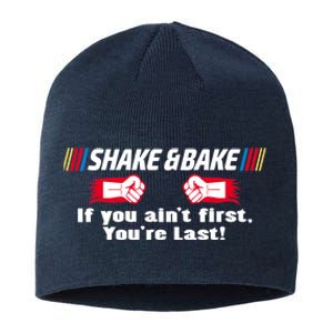 Shake And Bake Funny Family Matching Lover Dad Daughter Son Sustainable Beanie