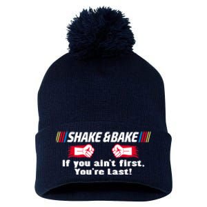 Shake And Bake Funny Family Matching Lover Dad Daughter Son Pom Pom 12in Knit Beanie