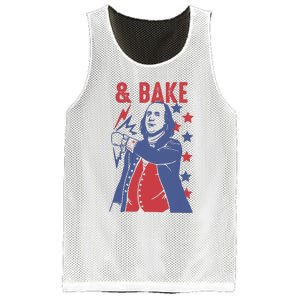 Shake And Bake Funny Couple Matching 4th Of July Bake Mesh Reversible Basketball Jersey Tank