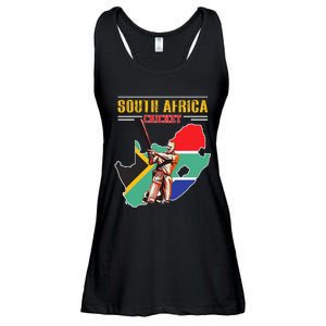 South African Batsman Southafrica Cricket Ladies Essential Flowy Tank