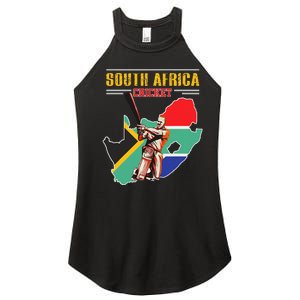 South African Batsman Southafrica Cricket Women's Perfect Tri Rocker Tank