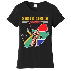 South African Batsman Southafrica Cricket Women's T-Shirt