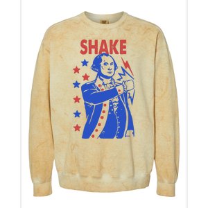 Shake And Bake Benjamin Franklin Colorblast Crewneck Sweatshirt