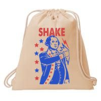Shake And Bake Benjamin Franklin Drawstring Bag