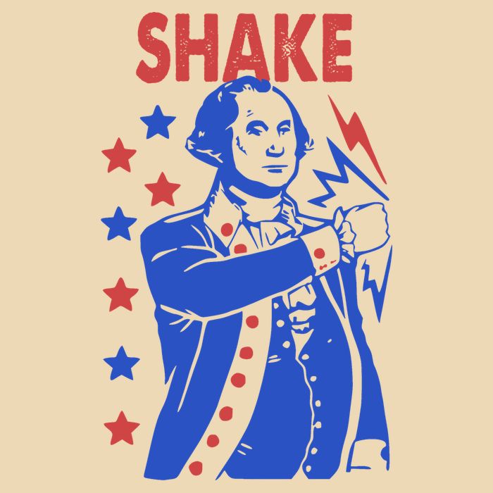 Shake And Bake Benjamin Franklin Drawstring Bag
